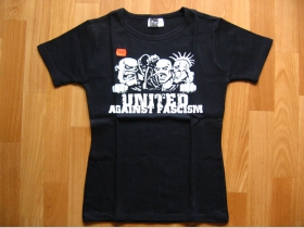 United Against Fascism  dámske tričko 100%bavlna 