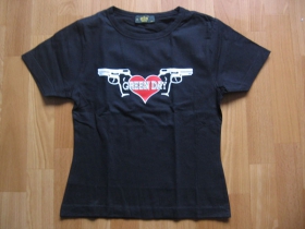 Green Day  čierne dámske tričko 100%bavlna
