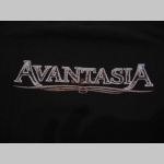 Avantasia čierne pánske tričko materiál 100% bavlna