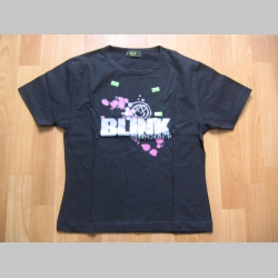 Blink 182  čierne dámske tričko 100%bavlna