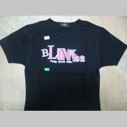 BLINK 182  Čierne dámske tričko 100%bavlna 
