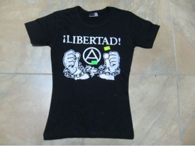 Libertad! dámske tričko Fruit of The Loom 100%bavlna