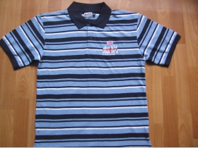 Steadys  Pánska polokošeľa bledomodrá/NAVY/Biela, 100%bavlna