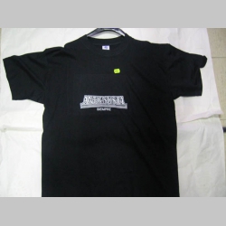 Antifascista, čierne pánske tričko 100%bavlna 