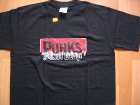 Punks not Dead pánske tričko 100%bavlna 