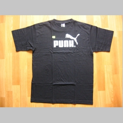Punk - čierne tričko 100%bavlna 