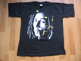 Bob Marley čierne tričko 100%bavlna