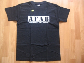 AFAB  čierne tričko 100%bavlna 