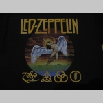 Led Zeppelin čierne pánske tričko materiál 100% bavlna