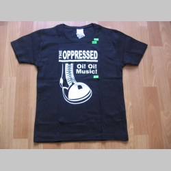 The Oppresed,  čierne dámske tričko 100%bavlna 