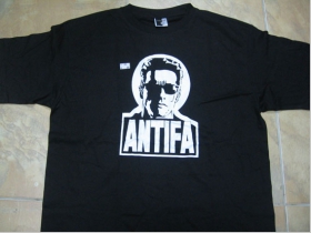 Antifa TERMINATOR čierne tričko 100%bavlna 