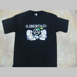 Libertad!  pánske tričko 100 %bavlna Fruit of The Loom