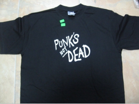 Punks not dead  pánske tričko 100%bavlna  značka Fruit of The Loom