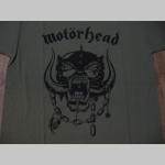 Motorhead olivové pánske tričko materiál 100% bavlna