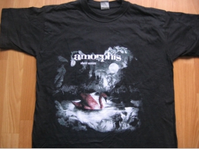 Amorphis pánske tričko čierne 100%bavlna 
