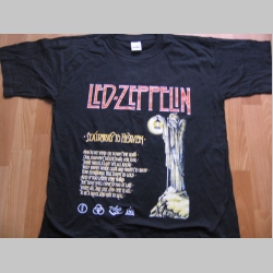 Led Zeppelin, pánske tričko čierne 100%bavlna 