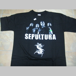 Sepultura, pánske tričko čierne 100%bavlna 