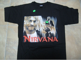 Nirvana, pánske tričko čierne 100%bavlna