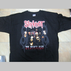 Slipknot, pánske tričko čierne 100%bavlna