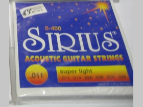 Sirius S-400 Gor strings, struny na akustickú gitaru 011-046