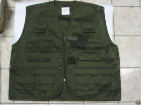 Vesta BDU olivovo zelená 65%polyester 35%bavlna 