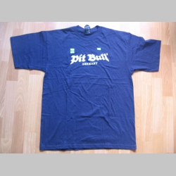 Pit Bull TS 0501 pánske tričko, modré  100%bavlna 