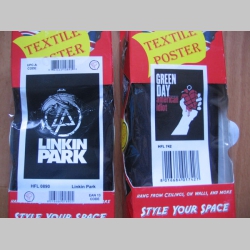 Linkin Park,  Green Day vlajky (cena za 1ks) rozmery cca.110x75cm