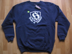 Hooligan - mikina - HOF  tmavomodrá s vyšívaným logom 80%bavlna 20%polyester posledný kus - veľkosť  XXL.