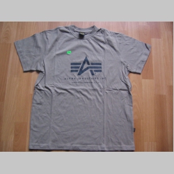 Alpha Industries  pánske tričko, olivovozelené 100%bavlna 