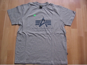 Alpha Industries  pánske tričko, olivovozelené 100%bavlna 