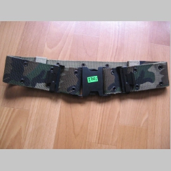 Opasok vojenský 5cm široký z umelého vlákna - maskovacia zelená,  olivová,  čierny  (univerzálna veľkosť)