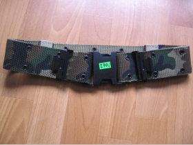 Opasok vojenský 5cm široký z umelého vlákna - maskovacia zelená,  olivová,  čierny  (univerzálna veľkosť)