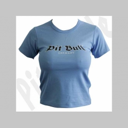 Pit Bull   G0503  Dámske tričko bledomodré  100%bavlna 