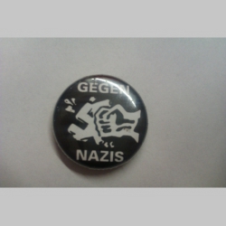 Gegen Nazis, odznak priemer 25mm