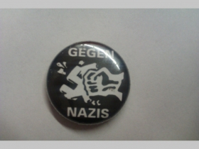Gegen Nazis, odznak priemer 25mm