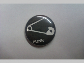 Punk, Zicherka, odznak priemer 25mm
