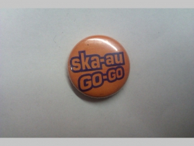 SKA-au  Go-Go,  odznak priemer 25mm