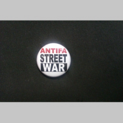 Antifa Street War, odznak priemer 25mm