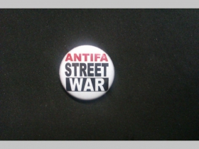 Antifa Street War, odznak priemer 25mm