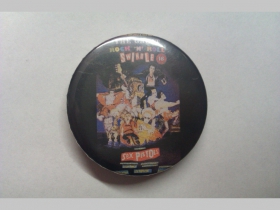 Sex Pistols, odznak priemer 37mm
