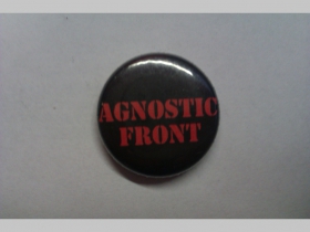 Agnostic Front, odznak priemer 25mm