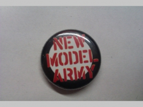 New Model Army, odznak, priemer 25mm