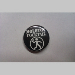 Molotov Cocktail, odznak, priemer 25mm
