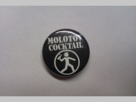 Molotov Cocktail, odznak, priemer 25mm