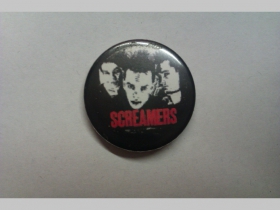 Screamers, odznak, priemer 25mm