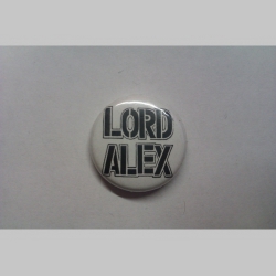 Lord Alex, odznak, priemer 25mm