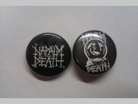 Napalm death, odznak priemer 25mm cena za 1ks (počet kusov a konkrétny model napíšte na konci objednávky do rubriky KOMENTÁR)