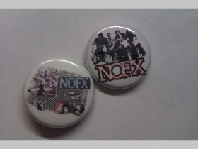 NOFX, odznak priemer 25mm cena za 1ks (počet kusov a konkrétny model napíšte na konci objednávky do rubriky KOMENTÁR)