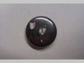 Gothic Boy, odznak priemer 25mm