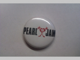 Pearl Jam, odznak priemer 25mm